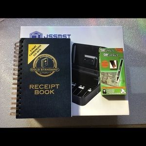 Cash Drawer, Money Marker and Receipt Book !